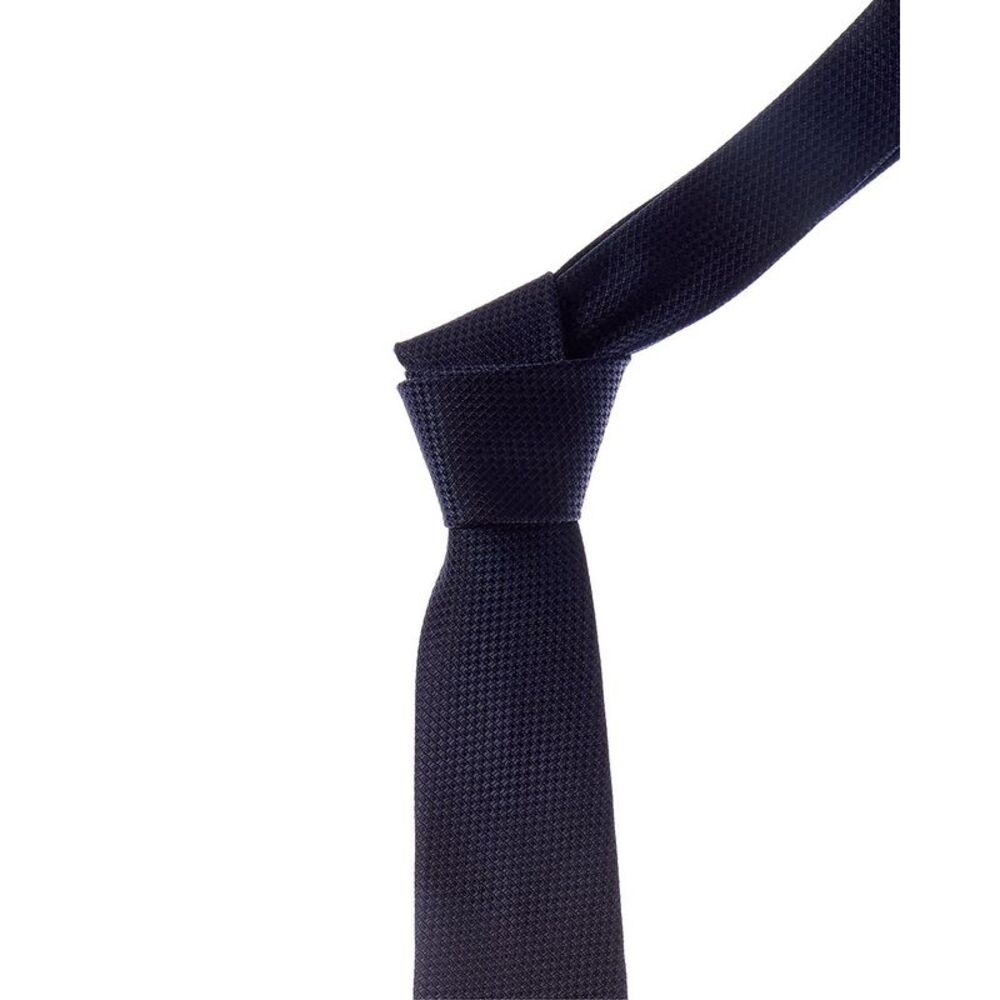 Gucci Navy Silk Tie, Blue